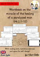 Vista previa - Unidades / Secuencias / Situaciones de Aprendizaje - Workbook Jesus Heals the Paralyzed Man I Bible Story / Bible Lesson Activities Religion English / Inglés BrE - Portada