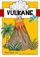 Vorschau - Arbeitsblätter - Arbeitsheft Vulkane - Grundschule - Seite 1