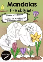Vorschau - Mal- und Bastelvorlagen - Mandalas zu acht verschiedenen Frühblühern - Deckblatt