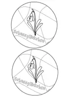 Vorschau - Mal- und Bastelvorlagen - Mandalas zu acht verschiedenen Frühblühern - Seite 3