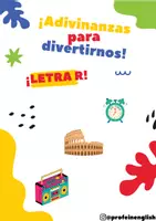 Vista previa - Juegos / Gamificación - ¡Adivinanzas Letra R! - Portada