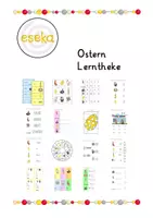Vorschau - Arbeitsblätter - Ostern Lerntheke - Deckblatt