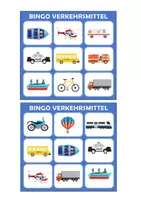 Vorschau - Stationenlernen - Verkehrsmittel Bilder Lotto - Seite 3