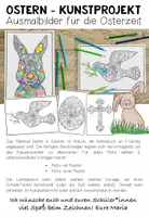 Vorschau - Mal- und Bastelvorlagen - OSTERN - Ausmalbilder (13 Malvorlagen) - Seite 1