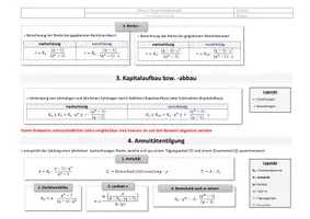 Vorschau - Fördermaterial/Inklusion - Formelsammlung Finanzmathe eduki - Deckblatt