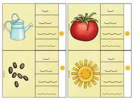 Vorschau - Fördermaterial/Inklusion - Klammerkarten Silbenlänge * Sommer - Seite 2
