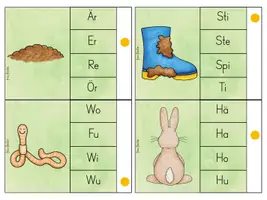 Vorschau - Spiele - Klammerkarten Wortanfang erkennen * Frühling - Seite 3
