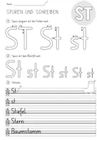 Vorschau - Arbeitsblätter - Lauteinführung: ST - Deutsch - 1. Klasse - Seite 2
