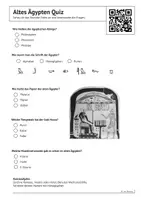 Vorschau - Arbeitsblätter - Kunstgeschichte für Kinder. Ägypten - Seite 1