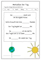 Vorschau - Arbeitsblätter - Der Tag – Arbeitsblätter zum Tagesablauf - Seite 2