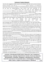 Vorschau - Arbeitsblätter - Lückentext - Napoleon Bonaparte - Deckblatt