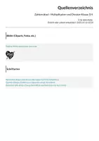 Vorschau - Arbeitsblätter - Zahlenrätsel - Multiplikation und Division Klasse 3/4 - Seite 1