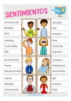 Vista previa - Tarjetas / Manipulativos - sentimientos clip cards Español primaria / E.L.E. - página 2