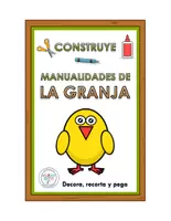 Vista previa - Manualidades / Dibujos para colorear - CONSTRUYE MANUALIDADES GRANJA POLLO - Portada