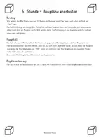 Vorschau - Stundenentwürfe - Baupläne erarbeiten - Würfelgebäude - Seite 1