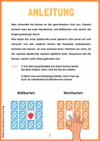 Vorschau - Spiele - Merke es dir - Obst & Gemüse - spielerisch Deutsch lernen (auch als Wortkarten/Vokabelkarten nutzbar) - Seite 1