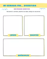 Vista previa - Hojas de trabajo - Diario creativo de la semana - Portada