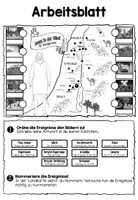 Vorschau - Arbeitsblätter - Jesus in der Bibel - wichtige Ereignisse | Interaktive Landkarte Klettübung, Poster & Arbeitsblatt - Seite 2
