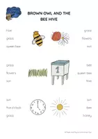 Aperçu - Préparation de séance / Séance complète - Brown Owl and the Bee Hive - MINI BUNDLE of games & activities - Page 3
