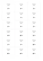 Vorschau - Aufgabenkarten - Potenzen - Karteikarten - Deckblatt