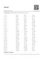 Vorschau - Arbeitsblätter - Potenzen - Multiple Choice (Level 1, 2 und 3) - Deckblatt