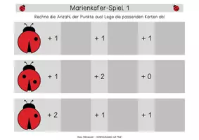 Vorschau - Spiele - Rechne mit den Marienkäfern (Klasse 1) - Seite 2