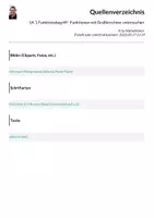 Vorschau - Test - LK 1 Funktionsbegriff - Funktionen mit GTR untersuchen JGST 8 - Seite 1