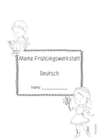 Vorschau - Stationenlernen - Frühling Stationsschilder und Deckblätter - Seite 2