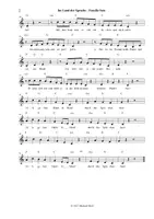 Vorschau - Anderer Materialtyp - Wortarten lernen in der Grundschule - Das Lied zum Buch "Im Land der Sprache" - Noten, Text und MP3 - Seite 2