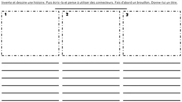 Aperçu - Feuilles d'exercices - Fiche d'écriture cycle 2 - Page 1