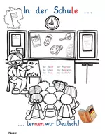 Vorschau - Unterrichtsreihen - DaZ DaF Wortschatz zum Thema Schule mit Hörübungen - Seite 2