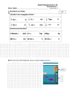 Vorschau - Stundenentwürfe - Materialpaket Brüche Mathe Klasse 6 - Deckblatt