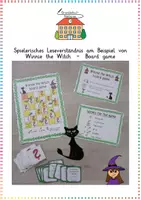 Vorschau - Spiele - Spielerisches Leseverständnis am Beispiel von "Winnie the Witch" - Board game (Englisch) - Deckblatt