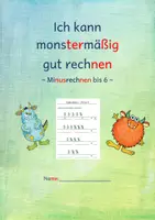 Vorschau - Arbeitsblätter - Subtraktion bis 6 - Arbeitsblätter - Deckblatt