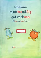 Vorschau - Arbeitsblätter - Subtraktion bis 6 - Arbeitsblätter - Seite 1