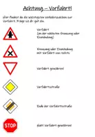 Vorschau - Arbeitsblätter - Verkehrserziehung - Übungsmaterial Klasse 3/4 - Seite 1