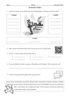 Vorschau - Arbeitsblätter - Ein Lied für Frieden in der Ukraine DaF/DaZ (A2) - Freebie - als PDF und Word - Deckblatt