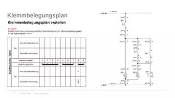 Vorschau - Arbeitsblätter - Klemmenbelegungsplan: Praktische Übungsaufgabe - Seite 3