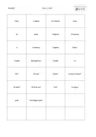 Vorschau - Arbeitsblätter - Vokabelkärtchen Italienisch: Ecco 1 - Deckblatt