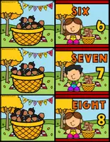 Vista previa - Manualidades / Dibujos para colorear - I CAN COUNT Fall Time How Many Acorns - página 3