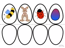 Vorschau - Spiele - Zauber-Ei-Spiel (z.B. Paare finden) - Ostern, Frühling, Frühblüher - Seite 3