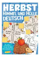 Aperçu - Jeux - Herbst deutsch / Allemand Spiel Himmel und Hölle - Page de couverture