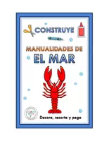 Vista previa - Manualidades / Dibujos para colorear - CONSTRUYE MANUALIDADES MAR LANGOSTA - Portada