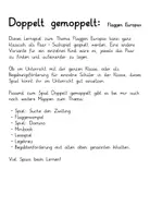 Vorschau - Spiele - Doppelt gemoppelt zum Thema Flaggen Europas - Seite 1