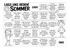 Vorschau - Spiele - Lass uns reden! Sommer Sprechanlässe Deutsch DAZ Grundschule - Seite 2