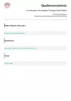 Vorschau - Arbeitsblätter - Lernsituation mit Aufgaben Teenager Social Media - Seite 1