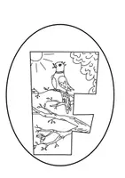Vorschau - Präsentationen/Tafelbilder - "Frohe Ostern" Eiergirlande zum Ausmalen (ohne 3D-Effekt) - Seite 2