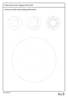 Vorschau - Arbeitsblätter - Mandalas zeichnen mit Hilfe des Zirkels – Teil 3 - Seite 3