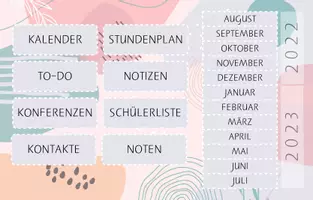 Vorschau - Lehrpläne/Lehrermaterial - digitaler Lehrerkalender Schuljahr 22/23 - Seite 1