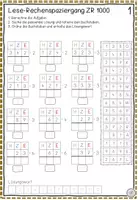 Vorschau - Arbeitsblätter - Lese-Rechenspaziergänge Multiplikation ZR 1000: Ö und D - Seite 2